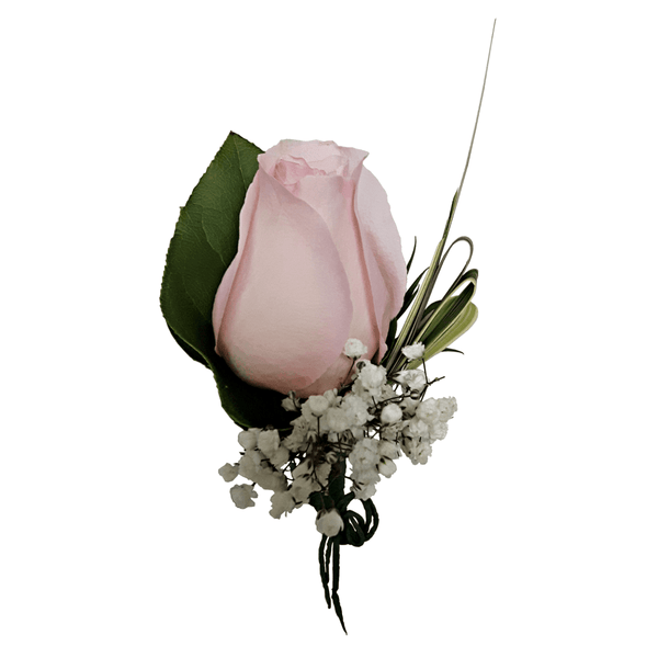 Pink Rose Boutonniere