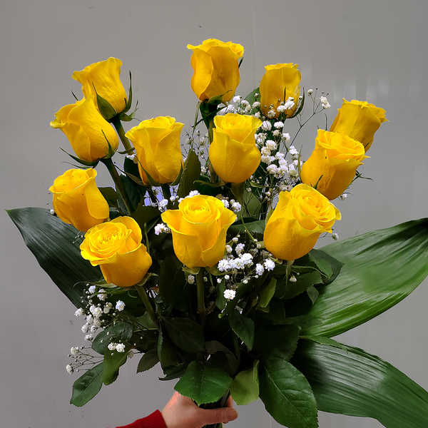 Dozen Yellow Roses